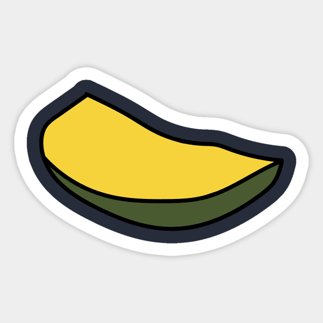 Mango Slice Sticker by courtneylgraben